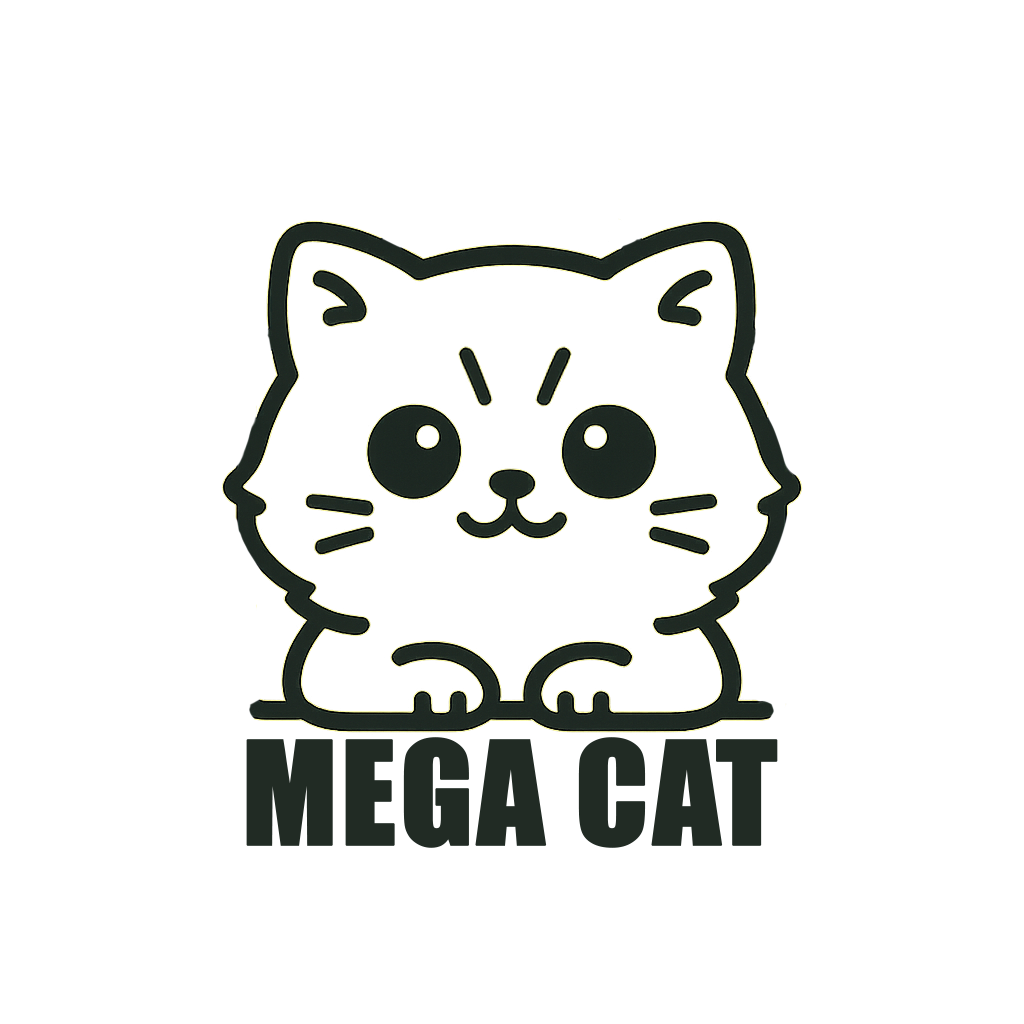 MEGA CAT cattery logo